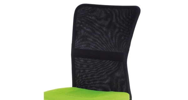 Dětská kancelářská židle TRUSKA, zelená / černá