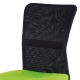 Dětská kancelářská židle TRUSKA, zelená / černá