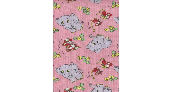 Dětská matrace HUSHE 60x120 cm, růžová