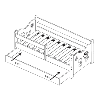 Dětská postel ORTLER 80x160 typ 2, bílá čela + šedé boky