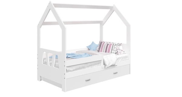 Dětská postel SPECIOSA D3A 80x160, bílá