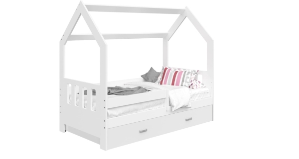 Dětská postel SPECIOSA D3C 80x160, bílá