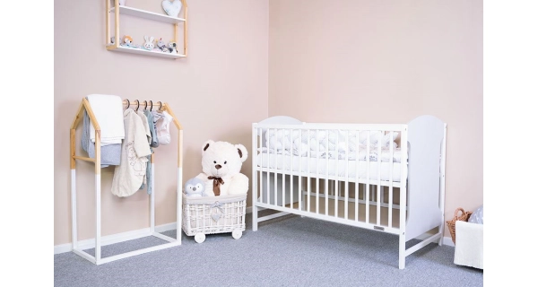 Dětská postýlka GEEB, šedá