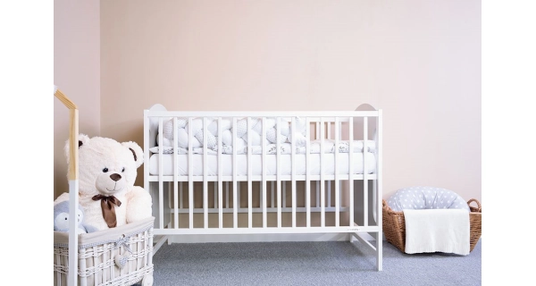 Dětská postýlka GEEB, šedá