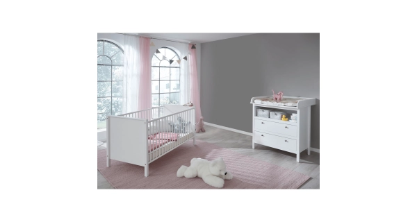 Dětská postýlka GLOMERATA, bílá