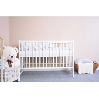 Dětská postýlka MICHELE EX, bílá