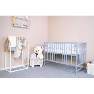 Dětská postýlka MICHELE EX, šedá