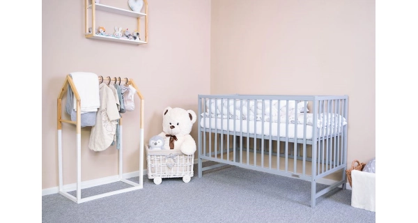 Dětská postýlka MICHELE EX, šedá