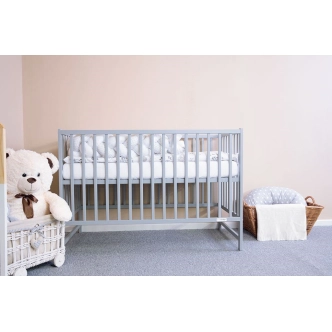 Dětská postýlka MICHELE EX, šedá