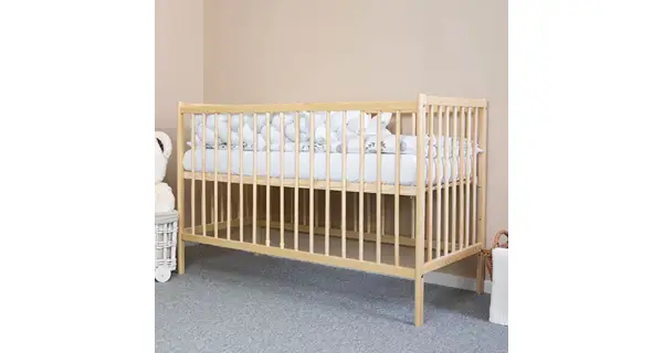 Dětská postýlka VASILANS, přírodní