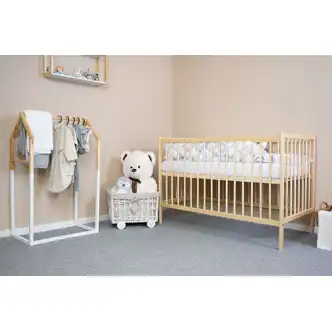 Dětská postýlka VASILANS, přírodní