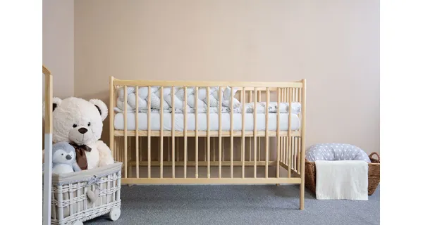 Dětská postýlka VASILANS, přírodní