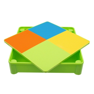 Dětská sada ELSIE stoleček + dvě židličky, multi color DOPRODEJ