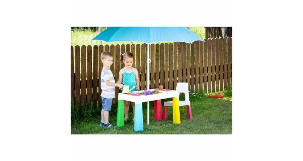 Dětská sada stoleček a židlička PESSEN, multicolor