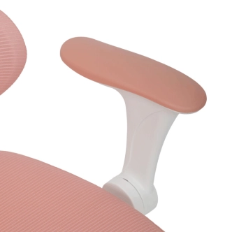 Dětská židle BELIVJOR, růžová síťovina