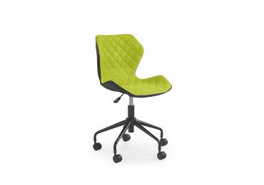 Dětská židle DENEB, černá/zelená
