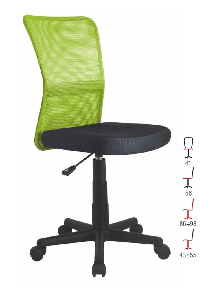 Levně Dětská židle BOSKO, zelená
