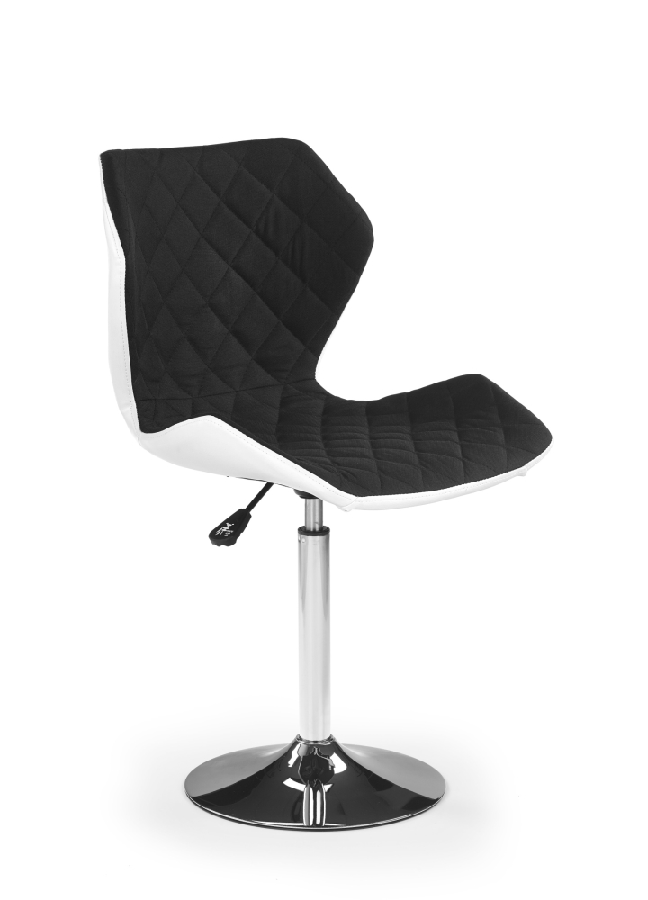 Dětská židle DENEB 2, bílá/černá