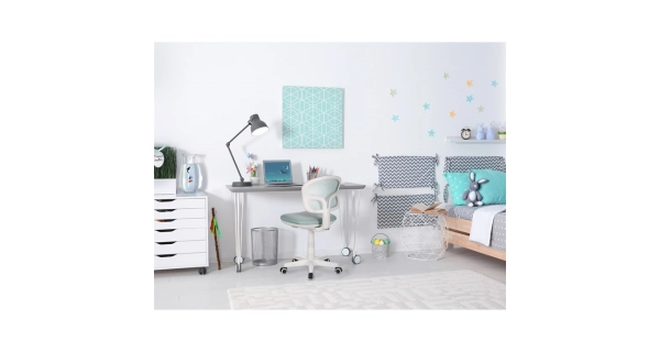 Dětská židle MODAKO, modrá síťovina