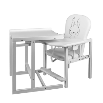 Dětská židlička FEDERICO, bílá