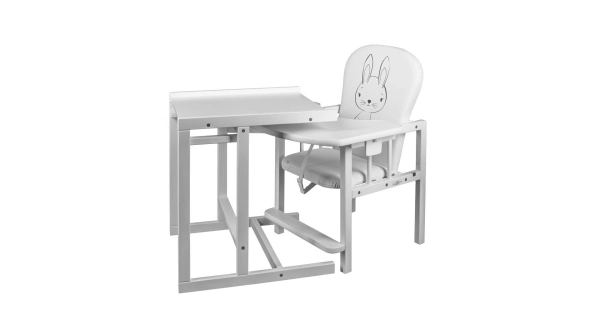 Dětská židlička FEDERICO, bílá