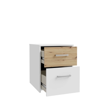 Dětský pokoj DRAMI, bílá/dub artisan, 5 let záruka