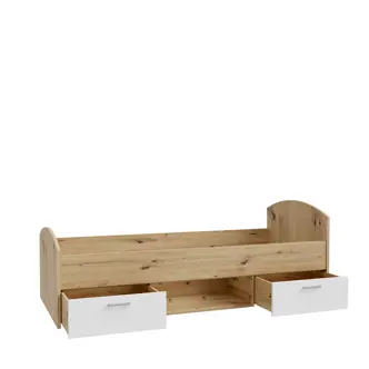 Dětský pokoj DRAMI, bílá/dub artisan