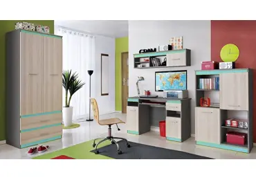 Dětský pokoj SALSETTE, jasan coimbra/limeta