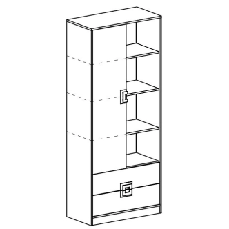 Dětský pokoj UWARA, dub