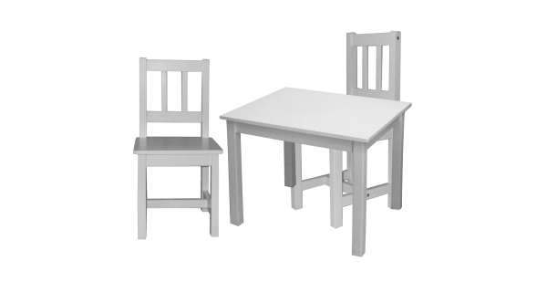 Dětský stůl TWYNAM, bílý lak