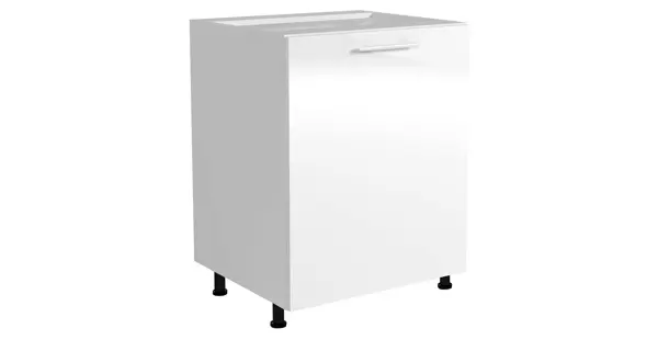 Dolní skříňka MARCIE D-60/82, dvířka: bílý lesk