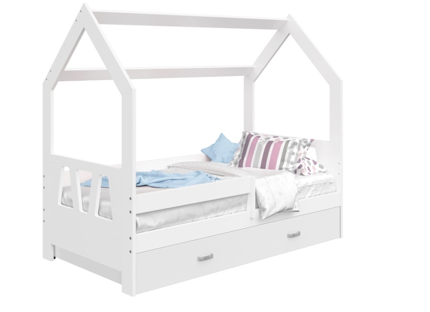 Levně Dětská postel SPECIOSA D3A 80x160, bílá