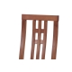 Dřevěná židle JARED, třešeň/potah krémový