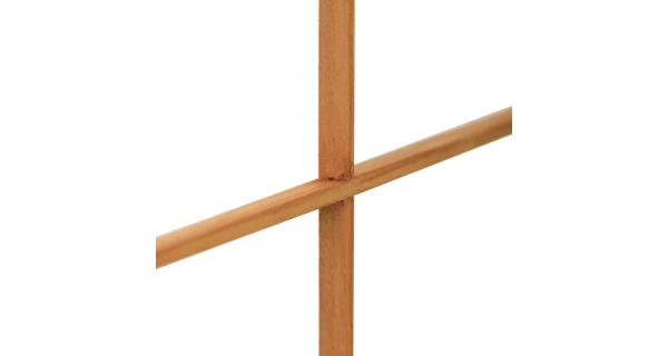 Dřevěný čtyřdílný paraván ELMORROS, masiv smrk, přírodní