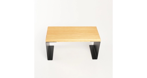 Dřevěný kuchyňský organizér - sada 2 ks, černý, 30 x 14 x 13,5 cm DOPRODEJ