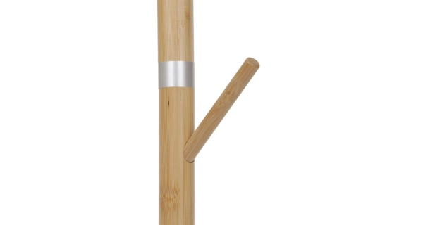 Dřevěný věšák CANGARDOR, bambus, bílý