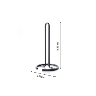 Držák na kuchyňské ubrousky NN01339, černá