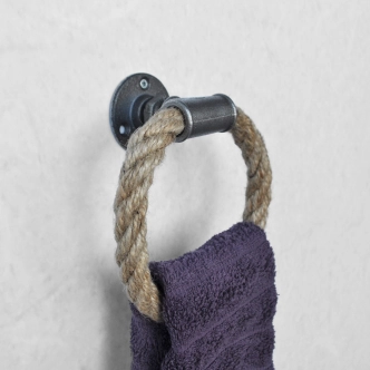 Držák na ručník AMATA, šedá