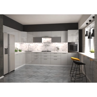 Dvířka na myčku MARCIE DM-60/72, sv.šedý lesk