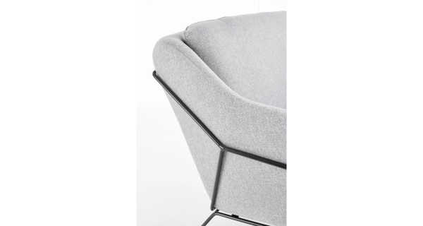 Dvojkřeslo TRIMBLE, světle šedá