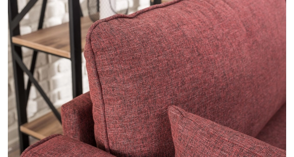 Dvojsedák AMARA, claret červená