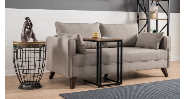 Dvojsedák AMARA, krémová