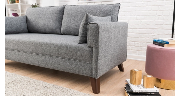 Dvojsedák AMARA, šedá