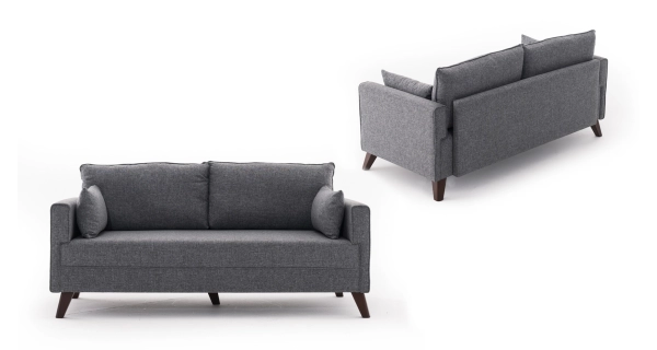 Dvojsedák AMARA, šedá