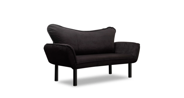 Dvojsedák BADLY, černá - II. jakost, POUZE OSOBNÍ ODBĚR