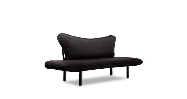 Dvojsedák BADLY, černá