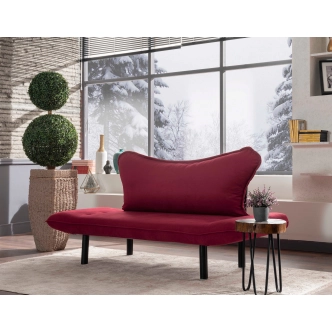 Dvojsedák BADLY, maroon