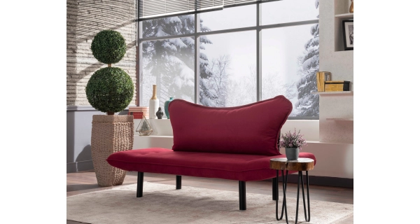 Dvojsedák BADLY, maroon