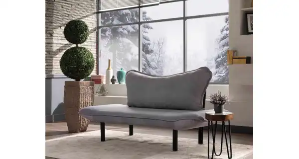 Dvojsedák BADLY, šedá