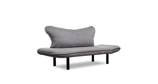 Dvojsedák BADLY, šedá